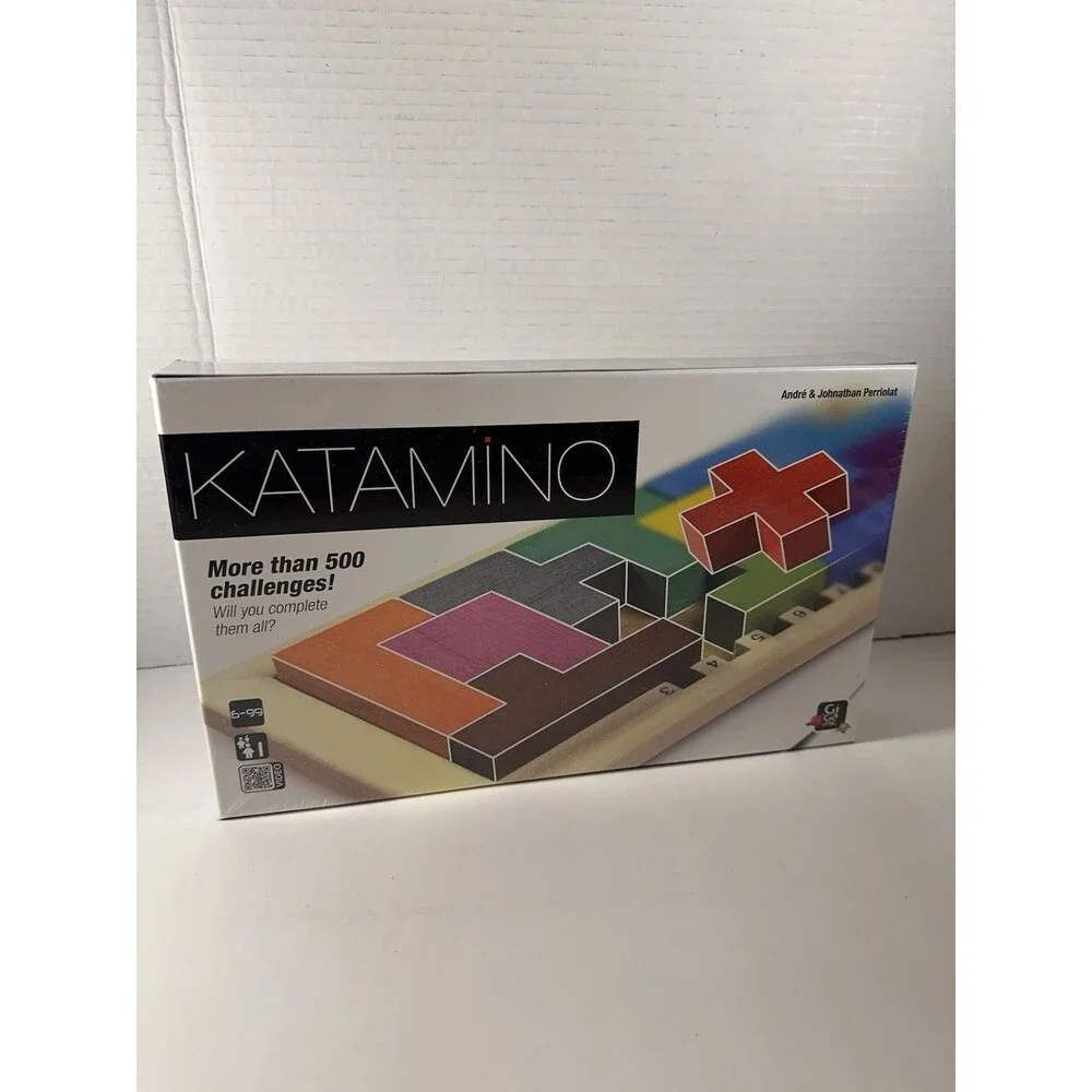 Katamino - Wooden Logic Puzzle Game - More Than 500 Challenges - Factory Sealed!